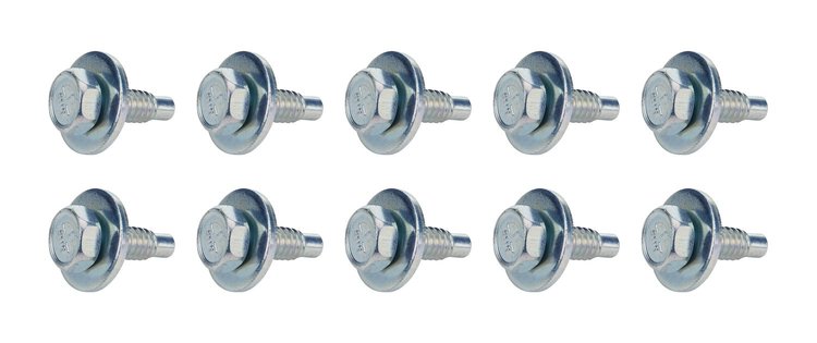 ALL16552 Body Bolt 3/4 in. 10 Pack Silver