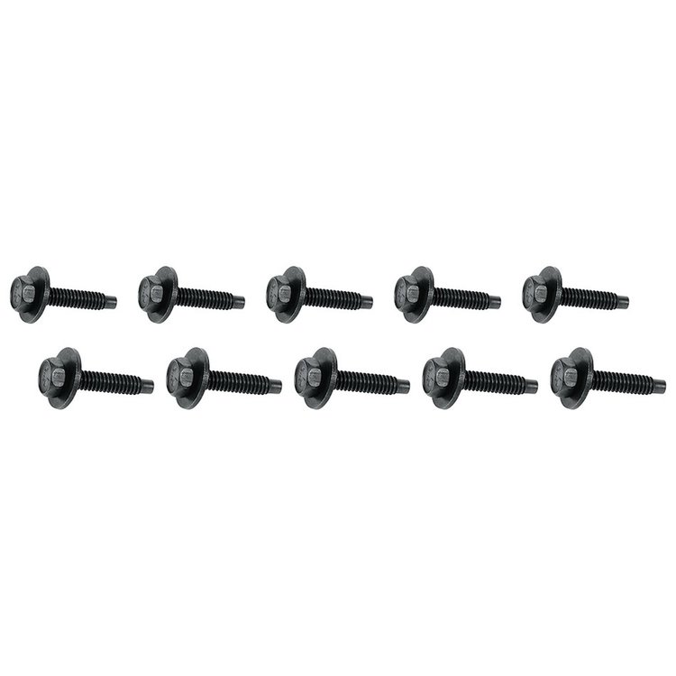 ALL16553 Body Bolt 1-1/8 in. 10 Pack Black