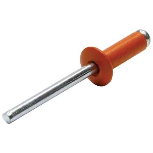 3/16 in. Small Head Rivets Grip Range: 1/8 in. - 1/4 in.