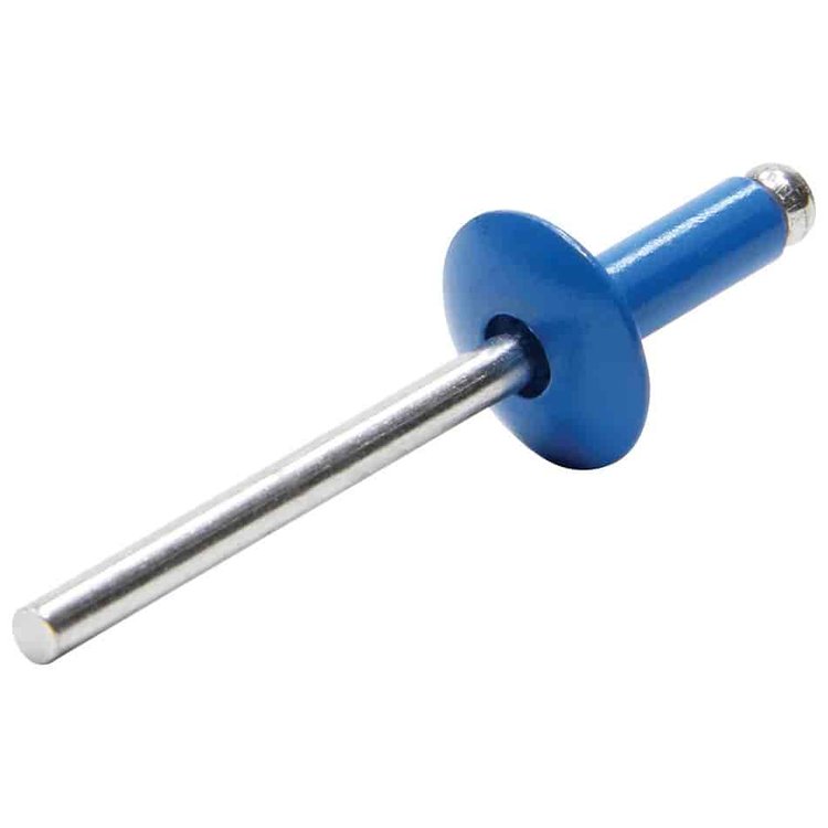 3/16 in. Large Head Rivets Grip Range: 5/8 in. - 3/4 in.