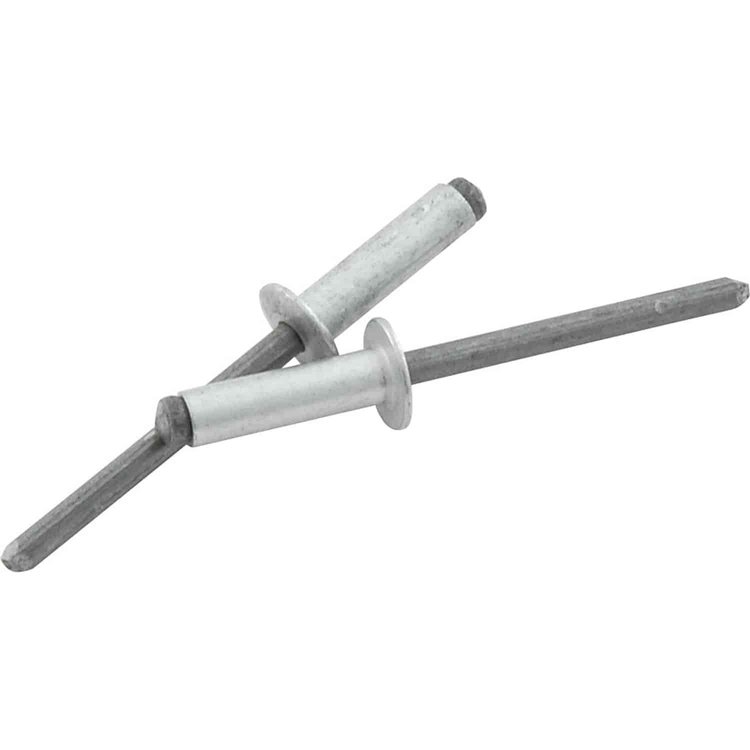 3/16" Small Head Rivets Grip Range: 3/8" - 1/2"
