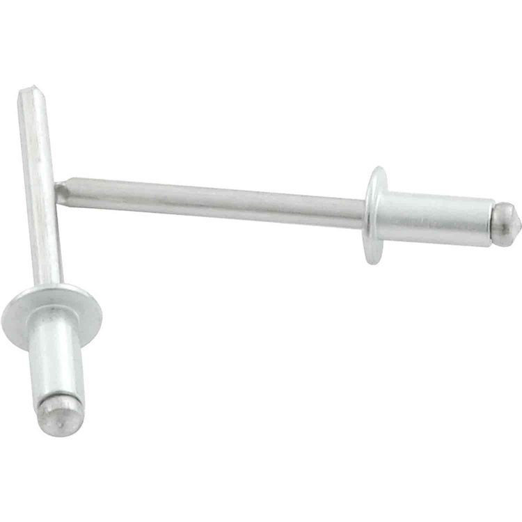 3/16" Small Head Rivets Grip Range: 1/8" - 1/4"