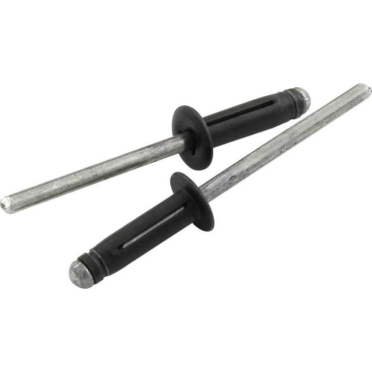 Small Head Rivet Flange Type AL Mandrel Black