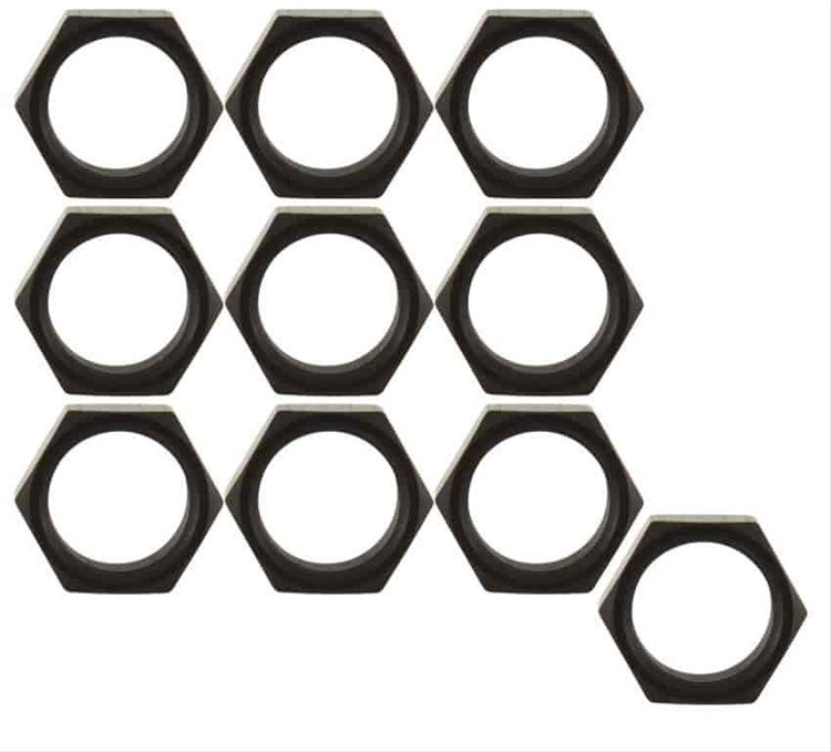 Small Hex Jam Nuts 5/8"-18 RH