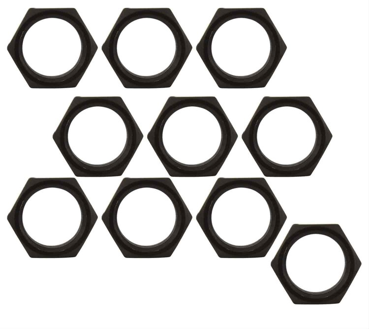 Small Hex Jam Nut 3/4"-16 LH