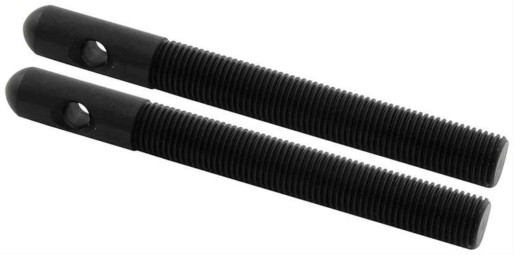 Replacement Aluminum Hood Pins 3-1/2" x 3/8" Diameter Pins Black