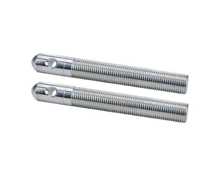 ALL18498 Alum Hood Pins 1/2 in. w/3/16 in. Hole 2 PackSilver