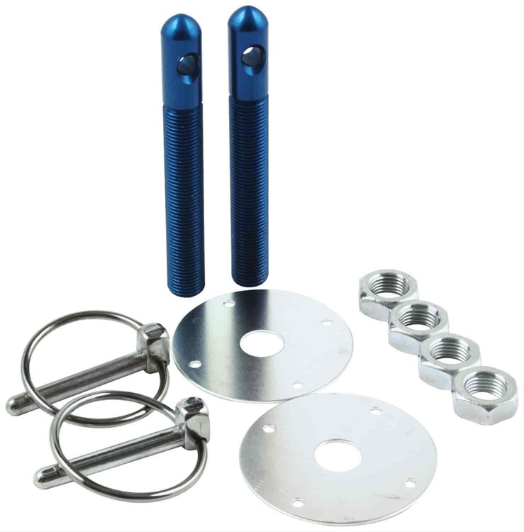 Aluminum Hood Pin Kit 1/2" Kit