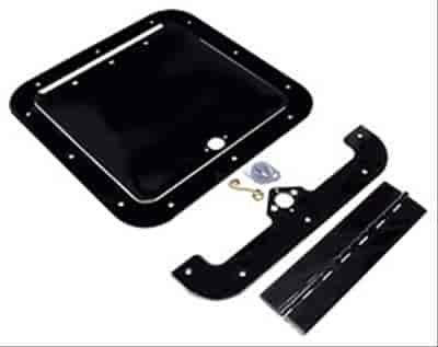 Aluminum Access Panel Kit Painted Black