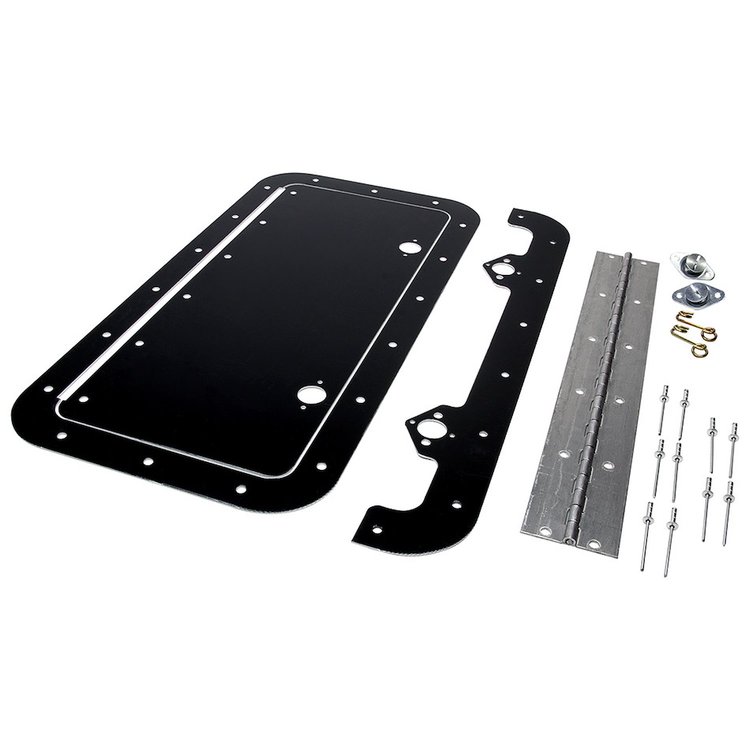 Aluminum Access Panel Kit Painted Black