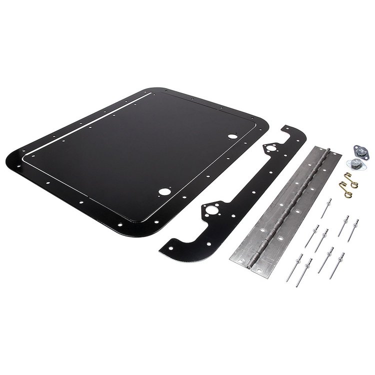 Aluminum Access Panel Kit Painted Black