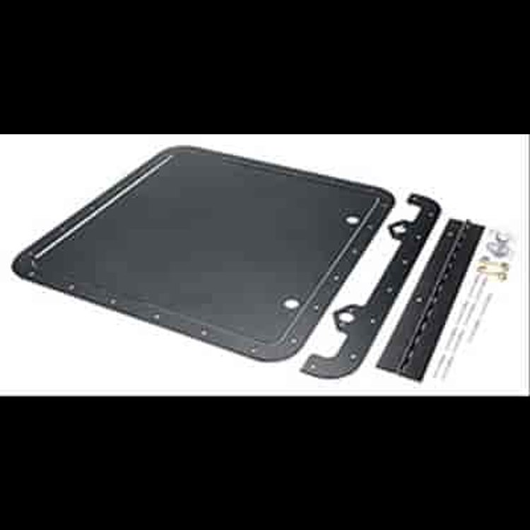 Aluminum Access Panel Kit Painted Black