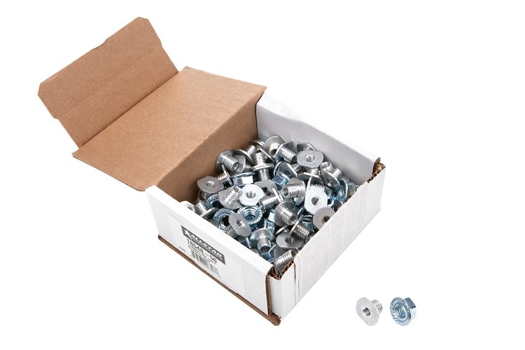 ALL18548-50 Threaded Nut Insert Alumium 50 Pack