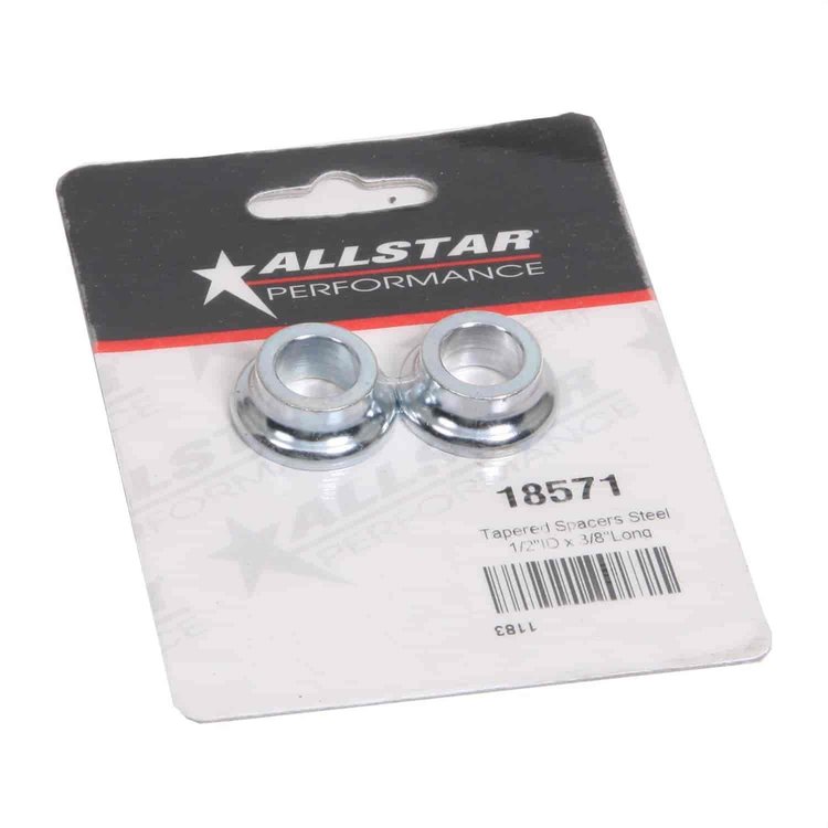 Tapered Spacers 1/2" Inside Diameter