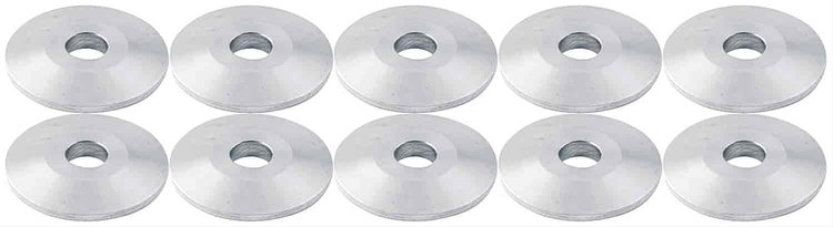 Flat Aluminum Washers 1/4" x 1-1/4" OD