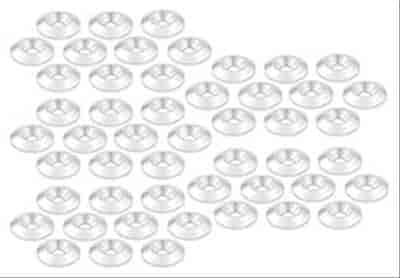 Countersunk Aluminum Washers #10 x 1"