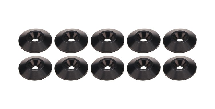 ALL18661 Countersunk Washer Black #10 10 Pack