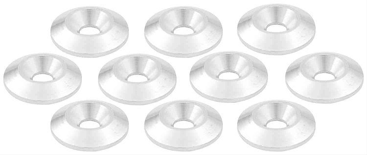 Countersunk Aluminum Washers 1/4" x 1"