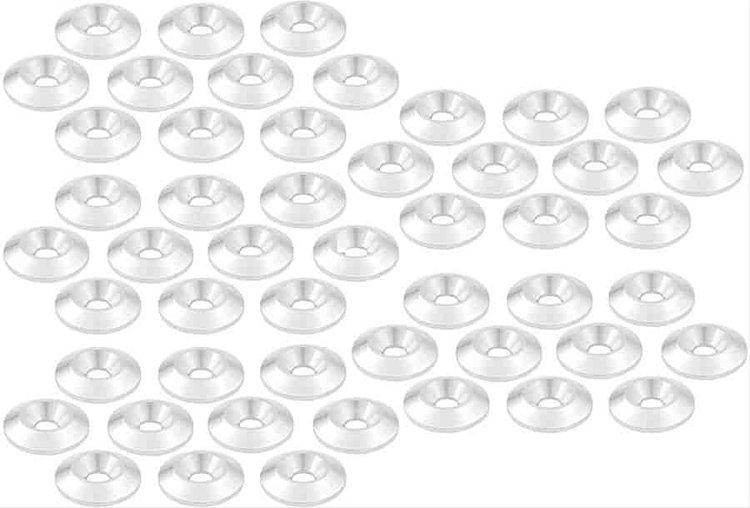Countersunk Aluminum Washers 1/4" x 1-1/4"