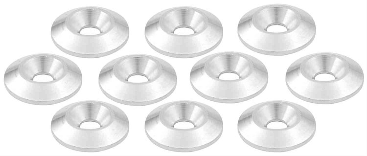 Countersunk Aluminum Washers 1/4" x 1-1/4"
