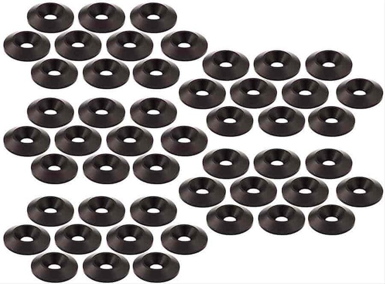 Countersunk Aluminum Washers 1/4" x 1-1/4"