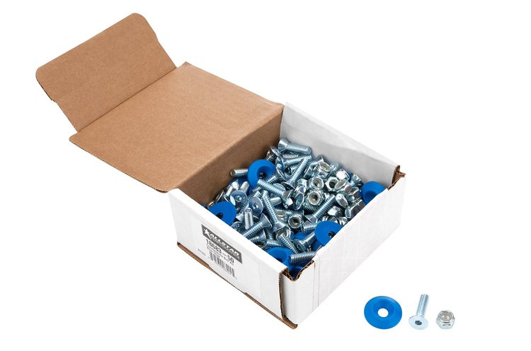 ALL18683-50 Countersunk Bolt Kit Blue 50 Pack