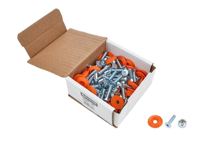 ALL18684-50 Countersunk Bolt Kit Orange 50 Pack