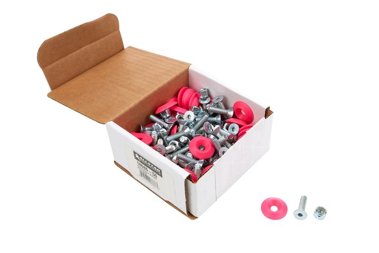 ALL18686-50 Countersunk Bolt Kit Pink 50 Pack