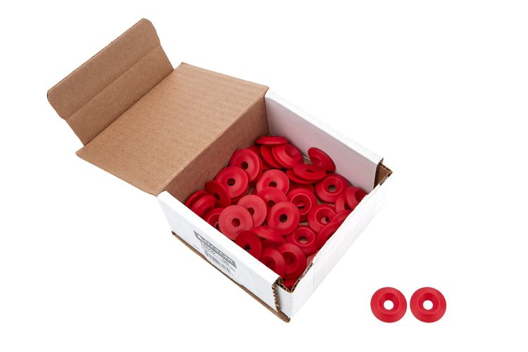 ALL18692-50 Countersunk Washer Red 50 Pack