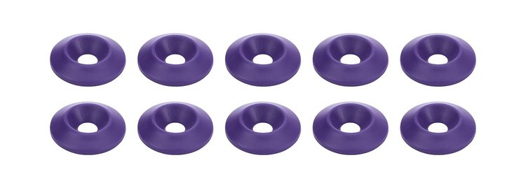 ALL18697 Countersunk Washer Purple 10 Pack