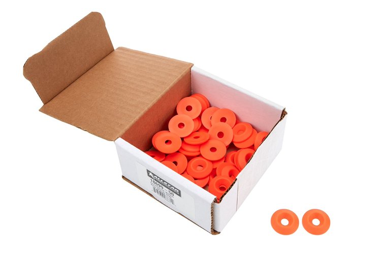 ALL18699-50 Countersunk Washer Fluorescent Orange 50 Pack