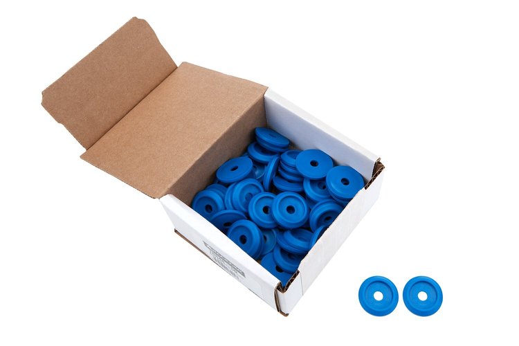 ALL18848-50 Body Bolt Washer Plastic Blue 50 Pack