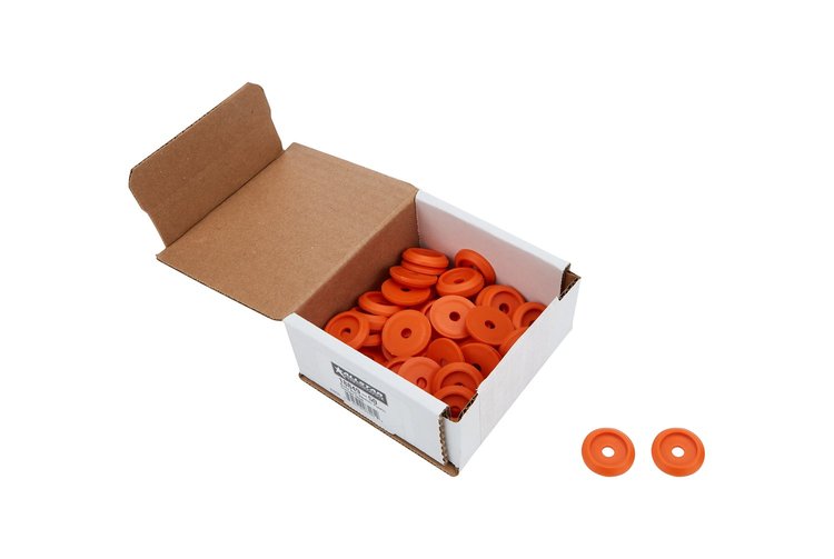 ALL18849-50 Body Bolt Washer Plastic Orange 50 Pack