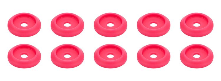 ALL18851 Body Bolt Washer Plastic Pink 10 Pack