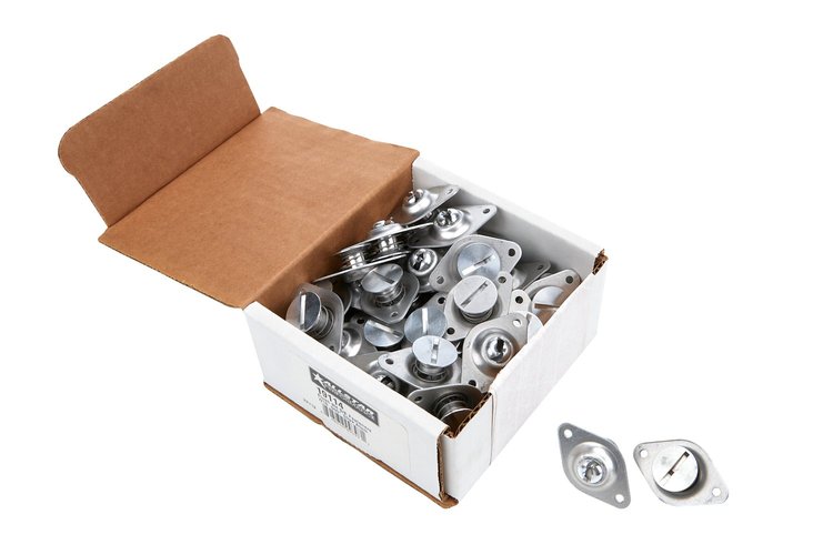 ALL19114 Flush Hd S/E Fasteners 7/16 .500 in. 50 Pack Alum