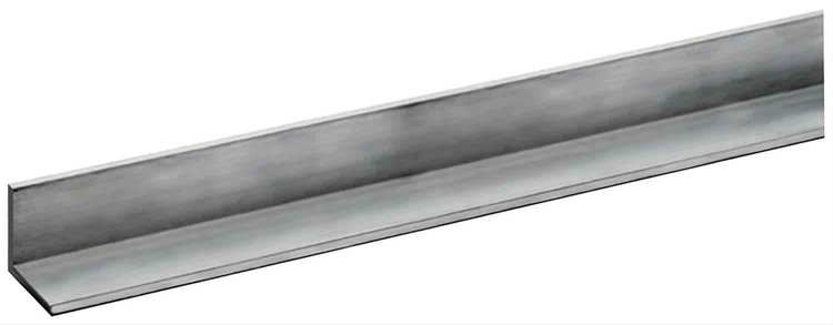Aluminum Angle Stock 1" x 1" x 1/8" x 4"