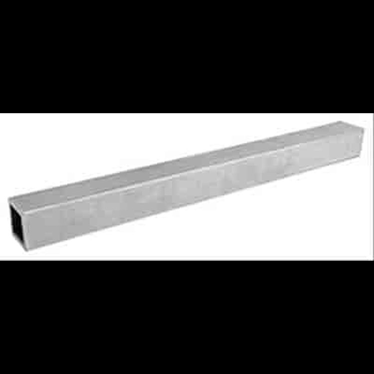 Aluminum Square Tubing 3/4" x 3/4" x 8"