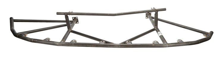 ALL22344 Front Bumper Longhorn Chrome Moly