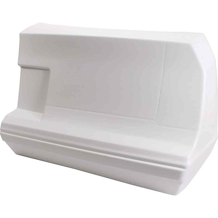 Rear Bumper Cover 1983-1988 Monte Carlo White Right Side