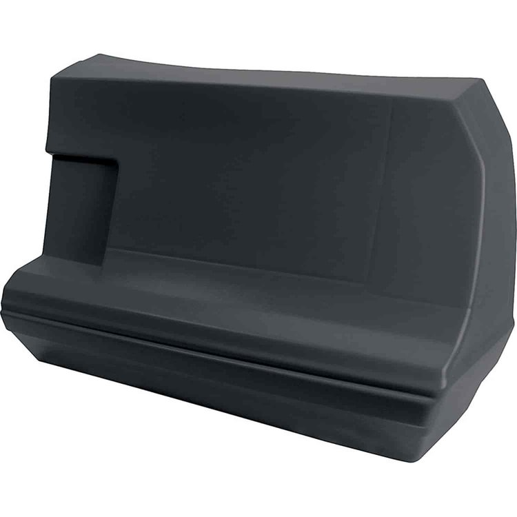 Rear Bumper Cover 1983-88 Monte Carlo Black Right Side