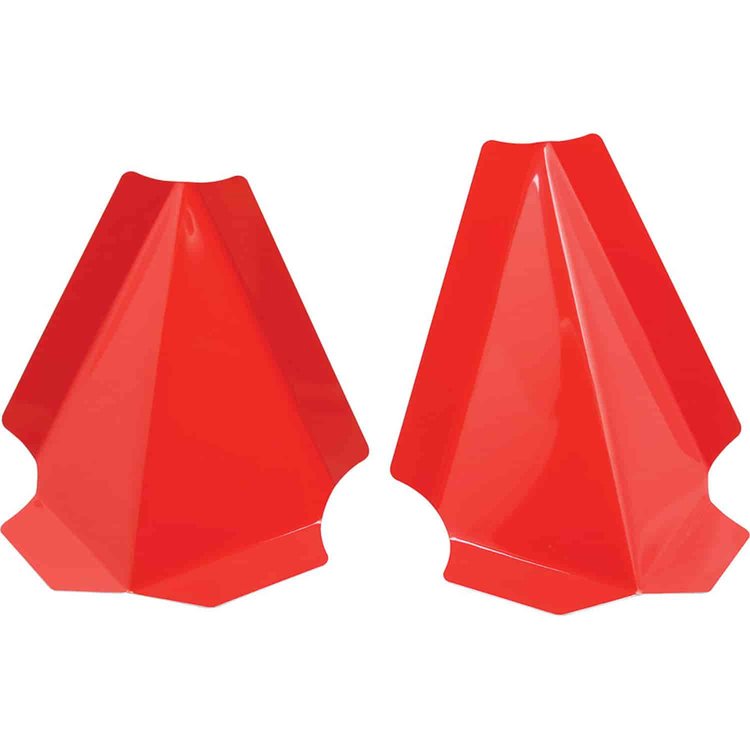 Triangle Nose Support Set Red