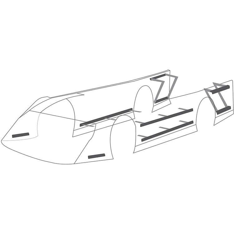 Standard Aluminum Body Brace Kit