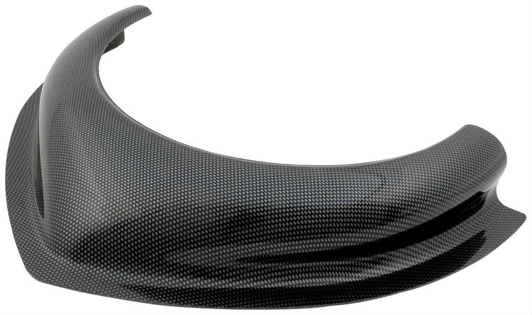 Hood Scoop Tapered Front 2-1/2" Tall