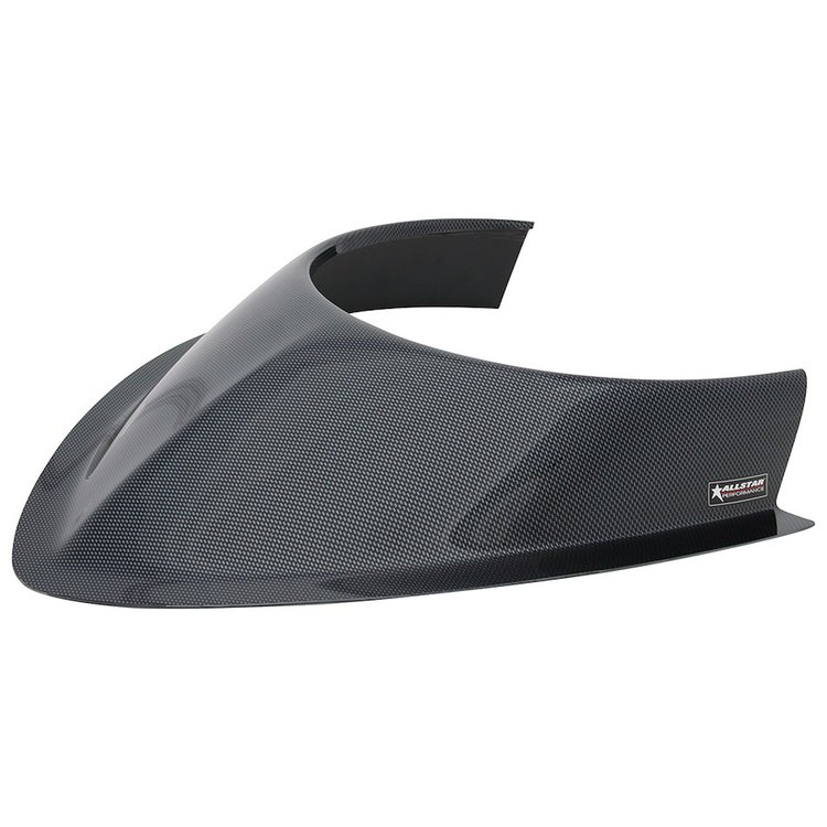 Hood Scoop Long Tapered Front 3.500 in. Tall