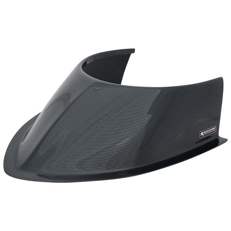 Hood Scoop Long Tapered Front 5.500 in. Tall