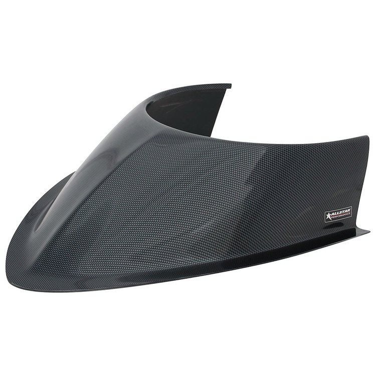 Hood Scoop Long Tapered Front 5.500 in. Tall