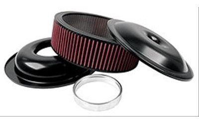 14" Lightweight Aluminum Air Cleaner Kit Includes 3" Washable Element