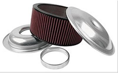 14" Lightweight Aluminum Air Cleaner Kit Includes 6" Washable Element