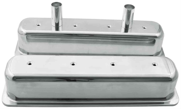 SB-Chevy Cast Aluminum Valve Covers Centerbolt
