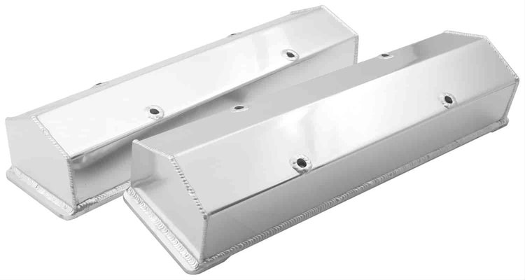 Fabricated Aluminum Valve Covers Small Block Chevy